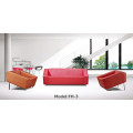 Modern Leather Sectional Office Sofa (FH-3)